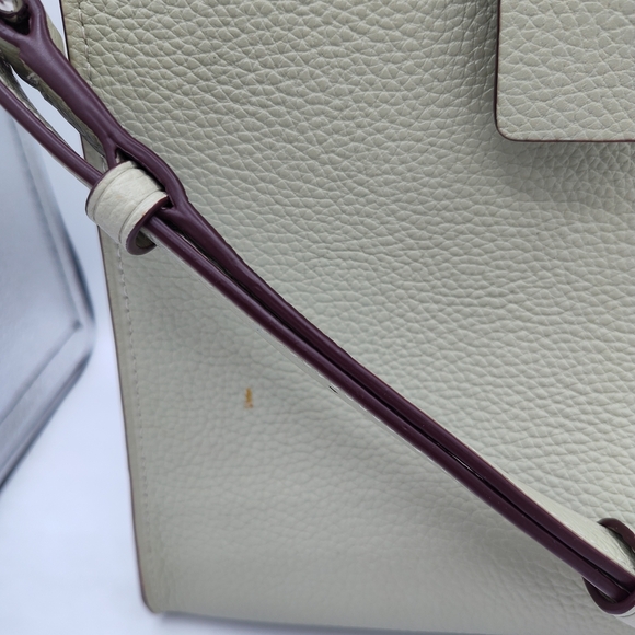 Coach Charlie Carryall Tote 25137 Sage Green Pebbled Leather Satchel 2017 - Picture 2 of 8